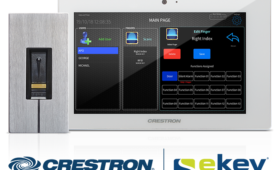 Crestron und Ekey Fingerprint